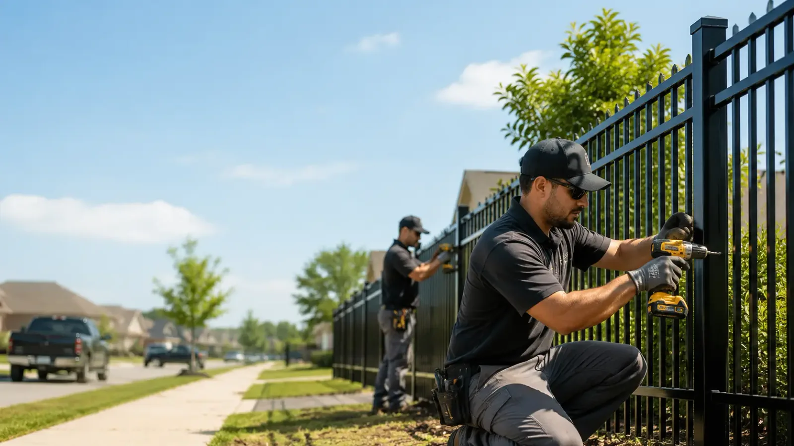 Metal Fence Installation in Bement, IL